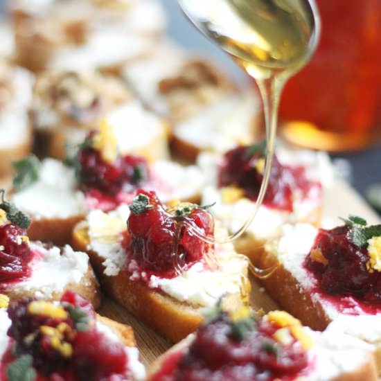 Holiday Crostinis