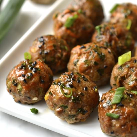 Asian Pork Meatballs
