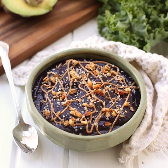 Blueberry Green Smoothie Bowl