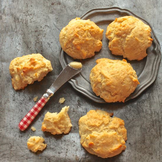 Buttermilk Drop Biscuits with Thyme