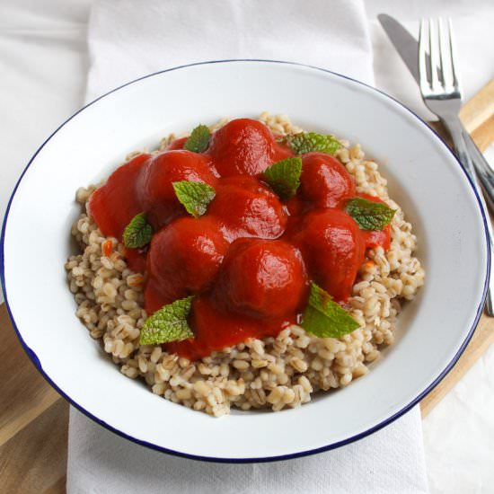 Meatballs with Tomato Sauce