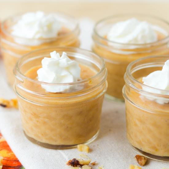 Five Ingredient Pumpkin Pudding