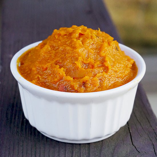 Roasted Squash with Indian Spices