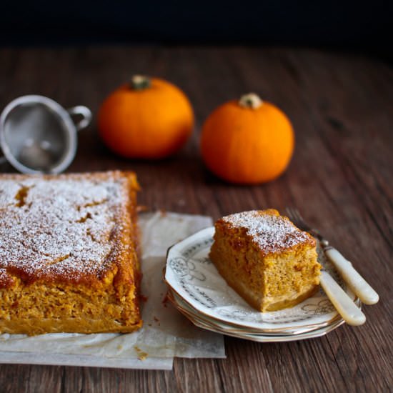 Pumpkin Pie Magic Cake