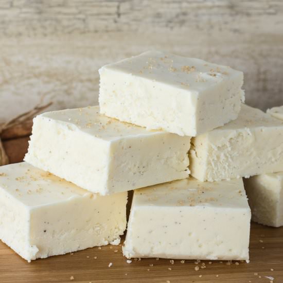 Eggnog Fudge