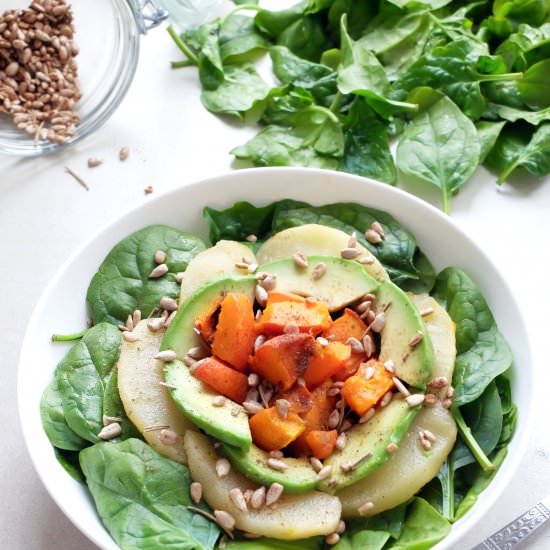 “Fall Flower” Salad