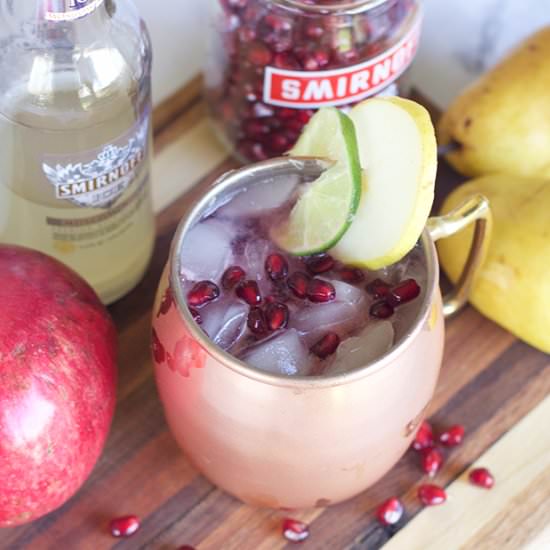Pomegranate Pear Moscow Mule