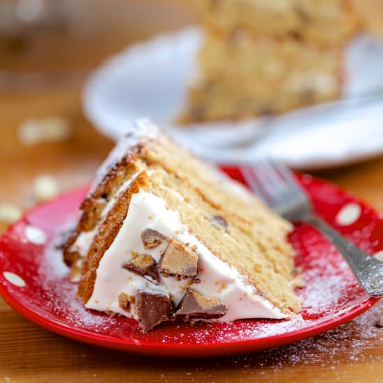 Fluffernutter Cake