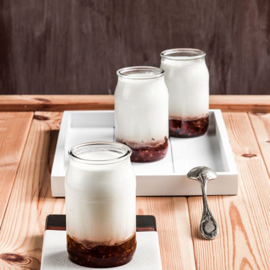Raspberry Jam Yogurt
