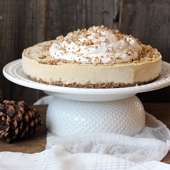 Vegan Pumpkin Cheesecake