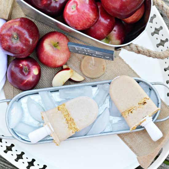 Apple Pie Popsicles