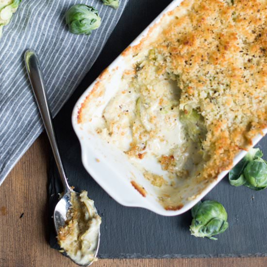 Brussel Sprout Gratin