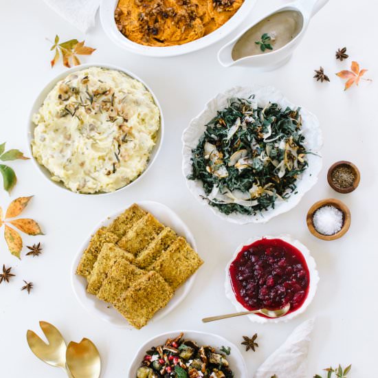 A Vegetarian Thanksgiving Feast