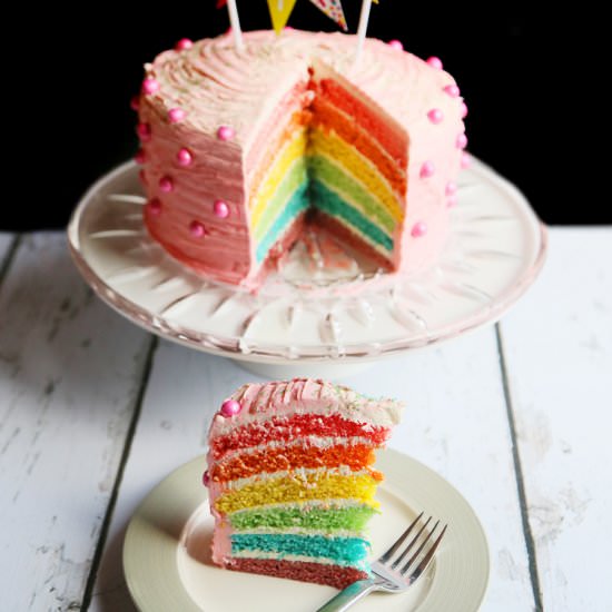 Rainbow Cake