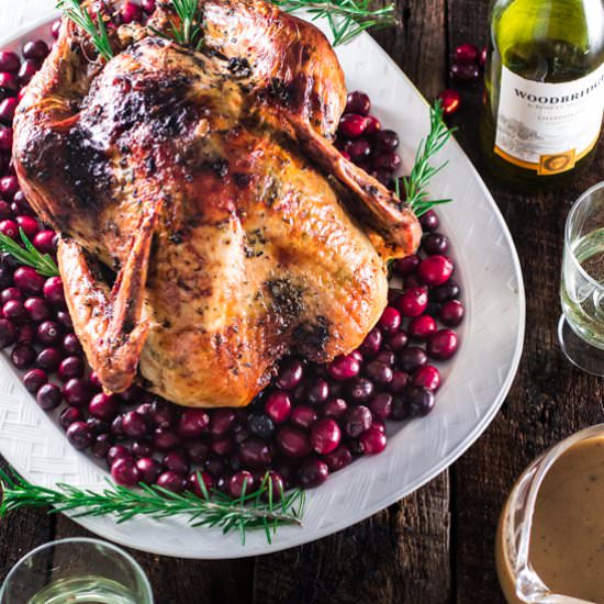 Roasted Turkey with Herb Butter