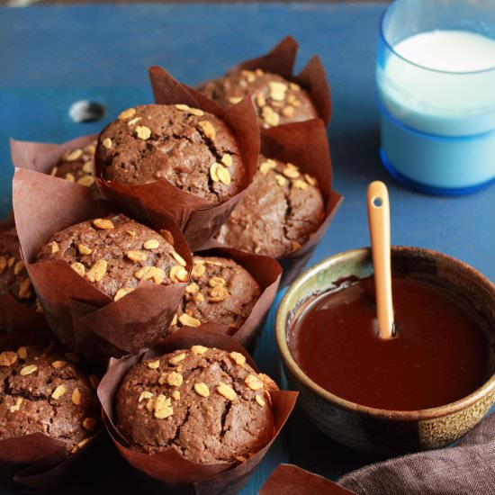 Potato Chocolate Muffins