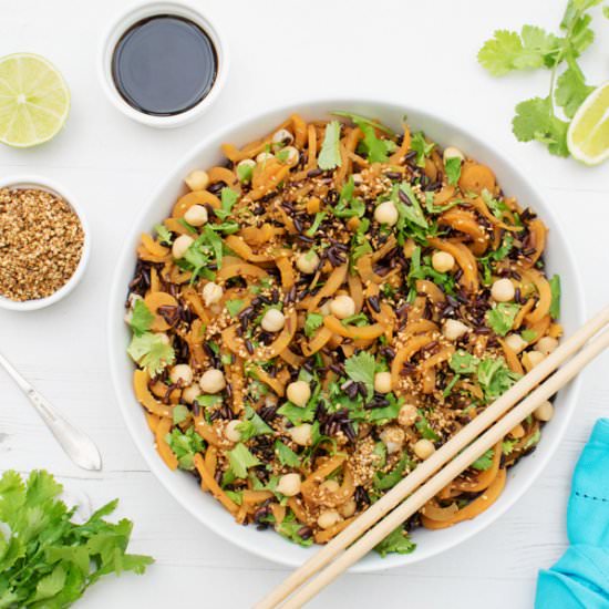 Black Rice & Sweet Potato Salad