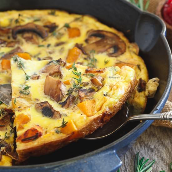 Thanksgiving Breakfast Frittata