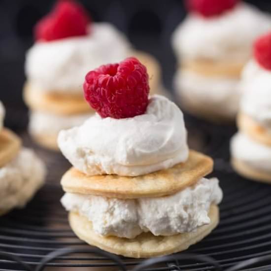 Raspberry White Chocolate Mousse