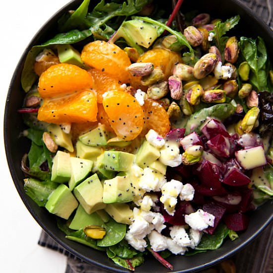 Beet and Goat Cheese Salad