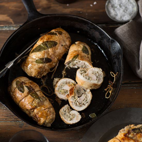 Chicken breasts stuffed