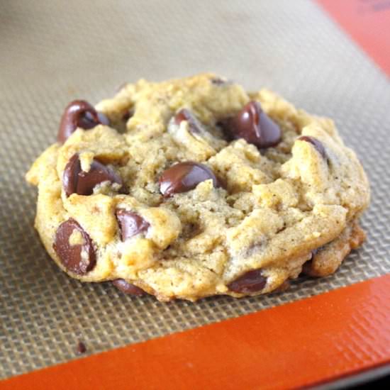 Pumpkin Spice Chocolate Chip Cookie