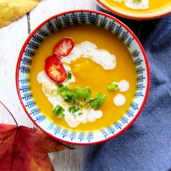 Thai Spiced Butternut Squash Soup
