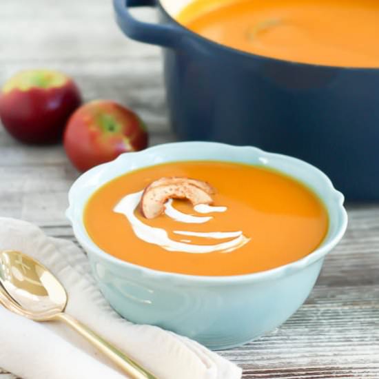 Butternut Squash and Apple Soup