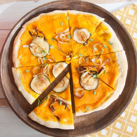 Vegan Pumpkin Pizza
