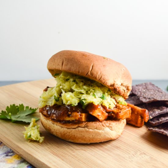 BBQ Tofu Sandwiches