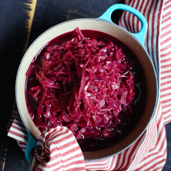 Braised Red Cabbage