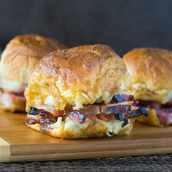Glazed Ham Sandwiches