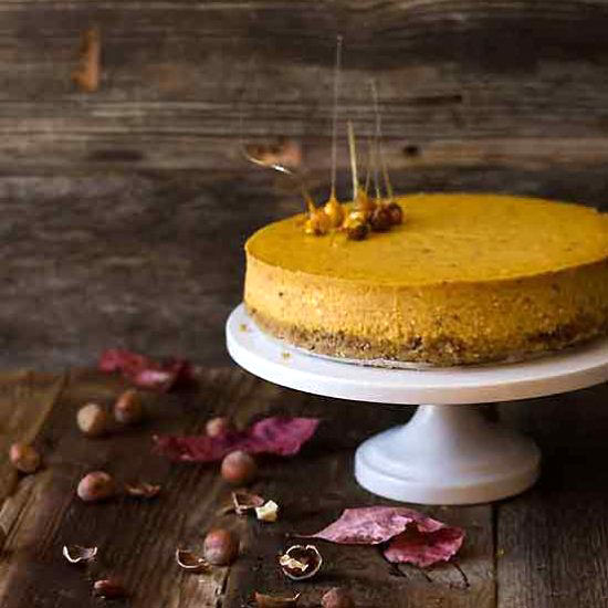 Pumpkin-Hazelnut Cheesecake