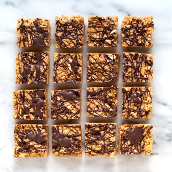 Peanut Butter Rice Krispies Treats