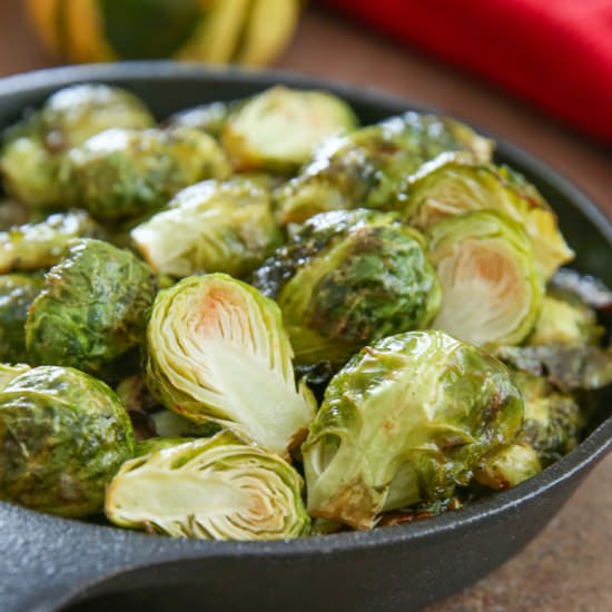 Ranch Roasted Brussels Sprouts