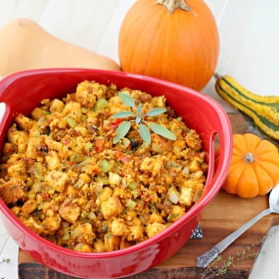 Chorizo and Cornbread Dressing