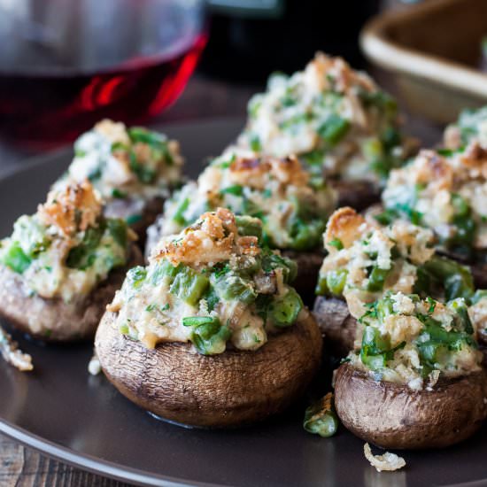 Casserole Stuffed Mushrooms