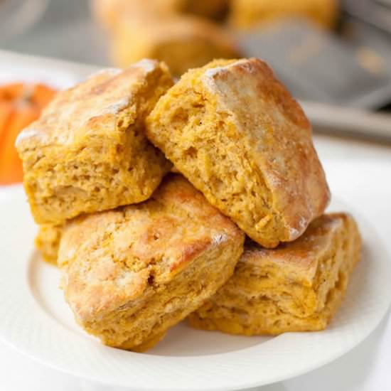Pumpkin Buttermilk Biscuits