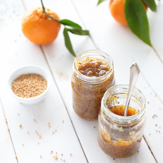 Mandarin and Orange Mustard