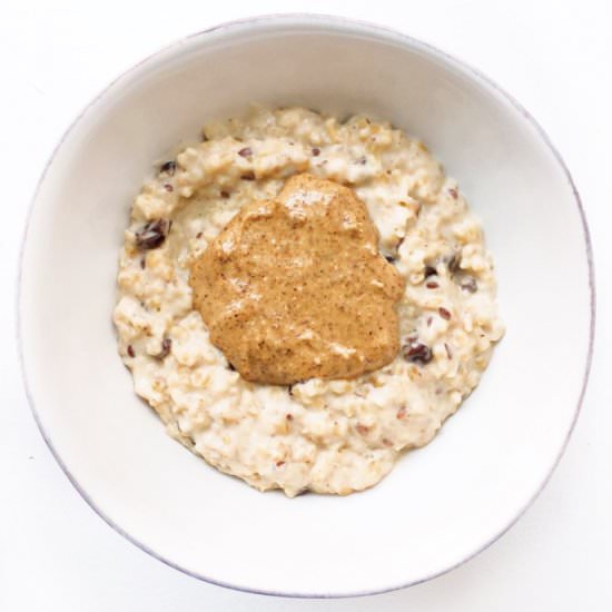 Warm Almond Breakfast Porridge