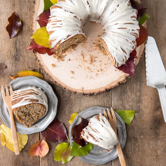 Persimmon Bundt Cake & Hard Sauce