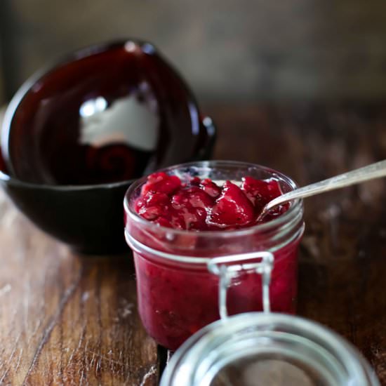 cranberry pear relish