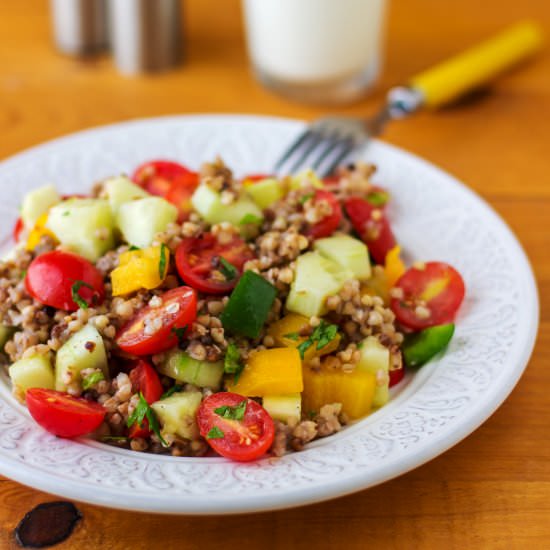 Healthy Buckwheat Salad