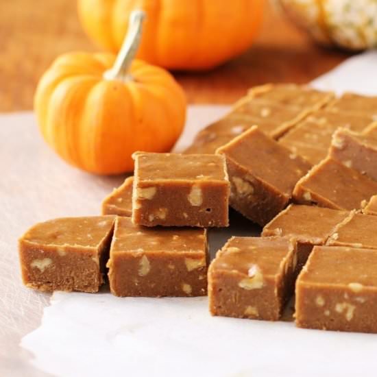 Pumpkin Freezer Fudge