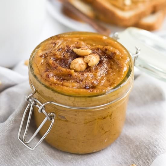 Pumpkin Spice Peanut Butter