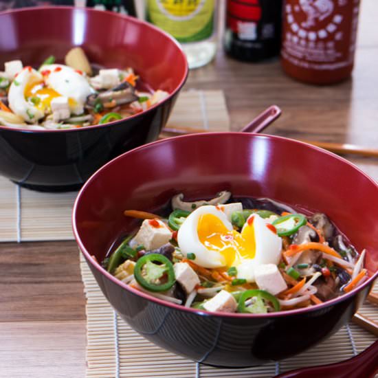 Evan’s Tofu and Miso Ramen
