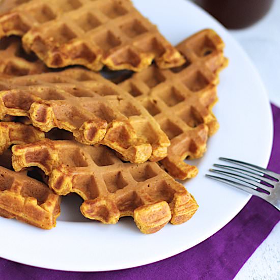 Pumpkin Waffles