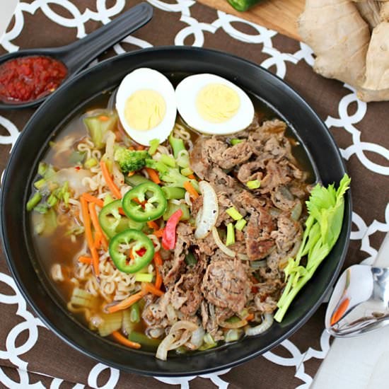 Beef Ramen Bowl