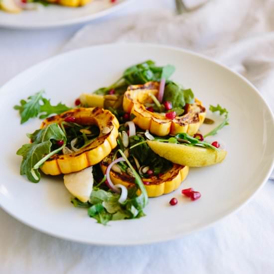 Roasted Delicata Squash Salad