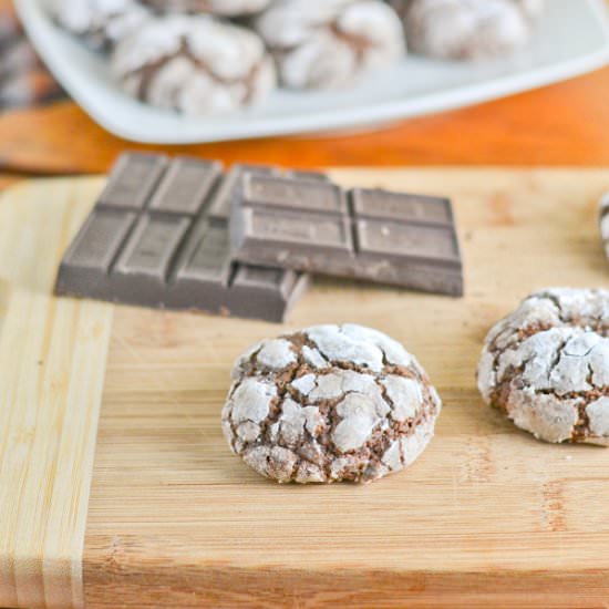 Chocolate Crinkle Cookies